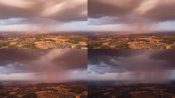 4k夏日暴雨