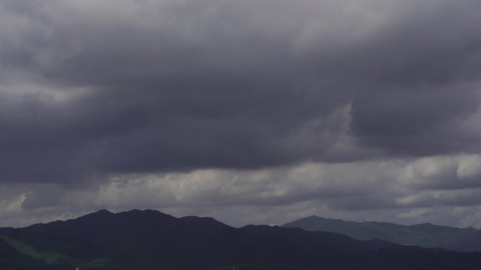 山阴天天空乌云多云要下雨天气变化云阴沉沉