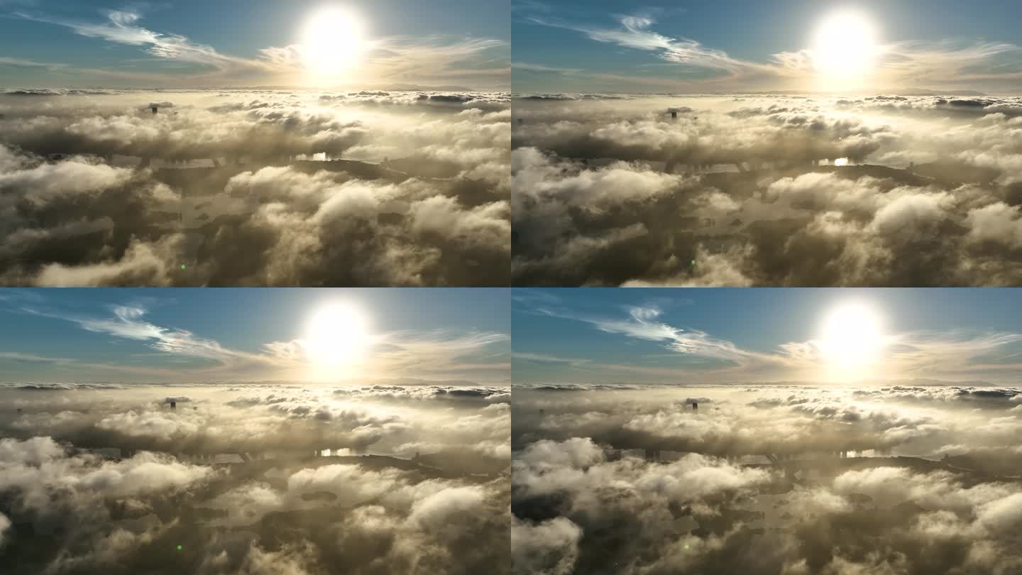 【4K】惠州市区云海平流雾大景宣传片
