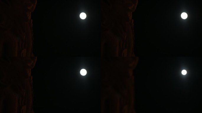 实拍中秋月亮11