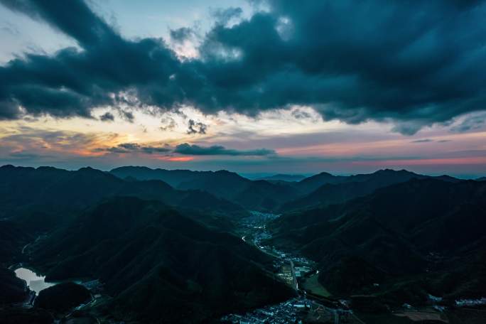 平水航拍延时