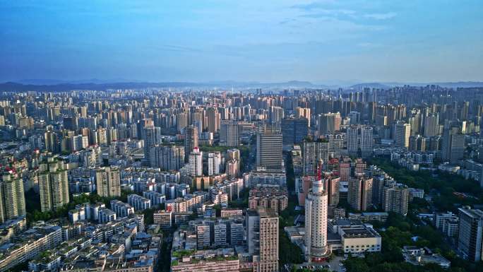 重庆市九龙坡区城市空镜头