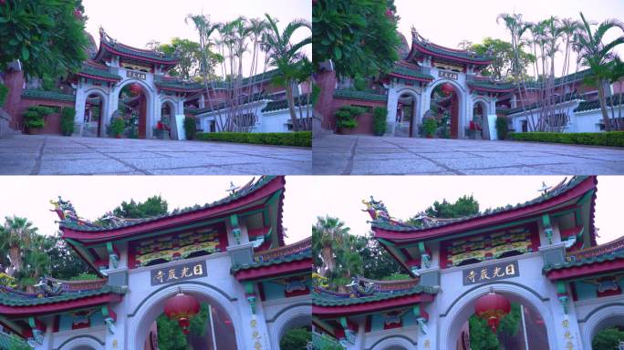 厦门旅游景点鼓浪屿日光岩