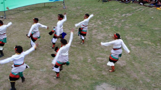 【4k】藏族男子舞蹈表演01