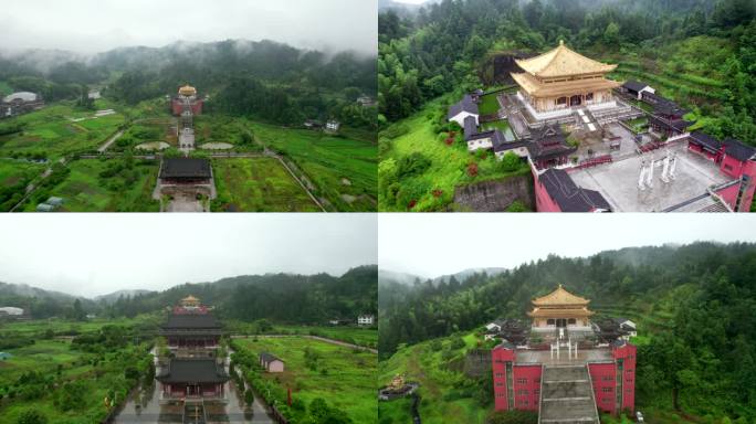 梵净山风景区大金佛寺