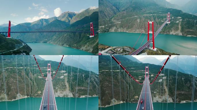 泸定大渡河大桥 全球最长锚定桥 超级工程