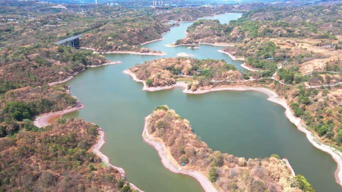 重庆迎龙湖湿地公园水库