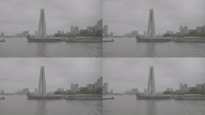 8K（log2素材）上海市人民英雄纪念塔