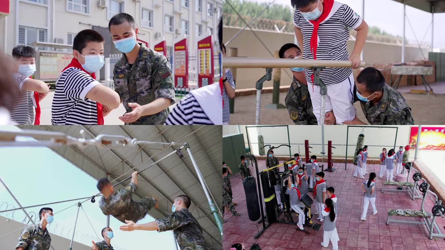 【4K】体验军营生活 未成人爱国主义教育