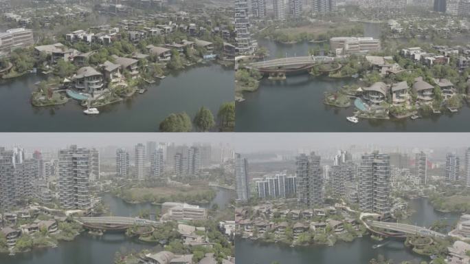 成都麓湖生态城4K