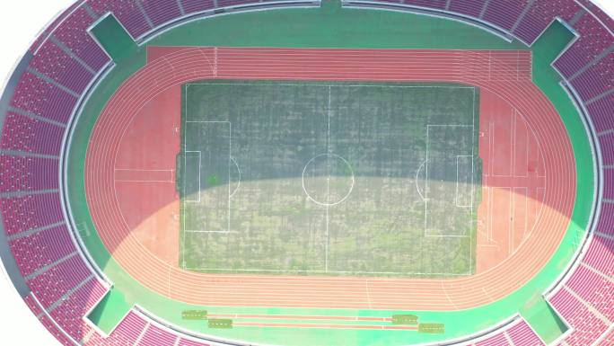 航拍郑州奥林匹克中心