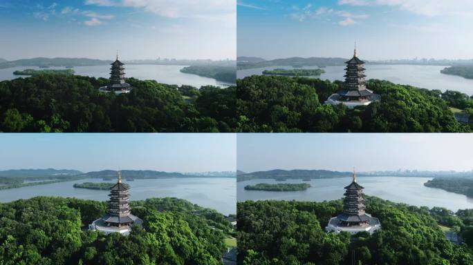 杭州西湖雷峰塔