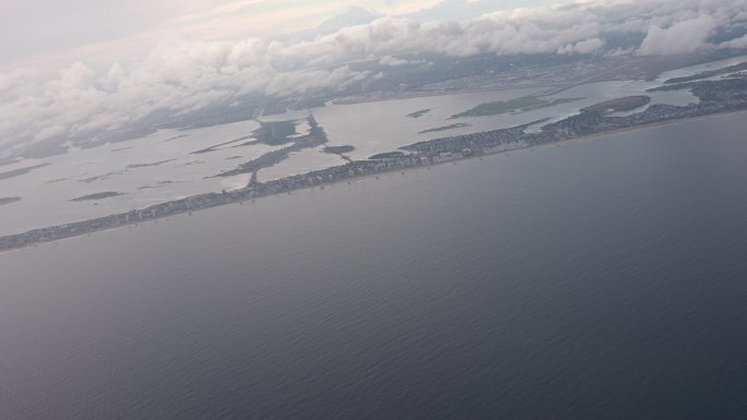 海面自然风光鸟瞰景