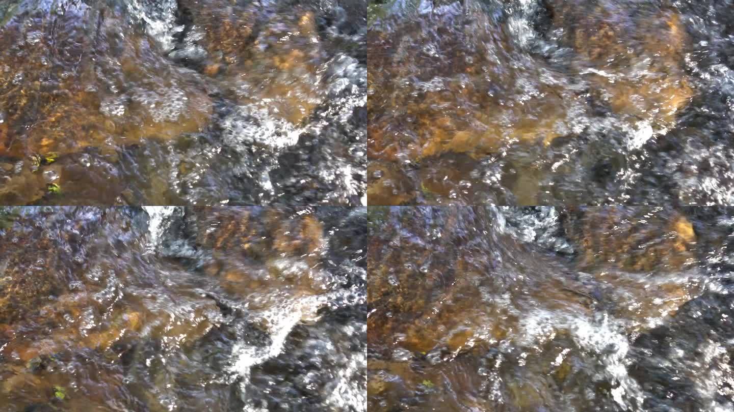 山涧溪流升格视频