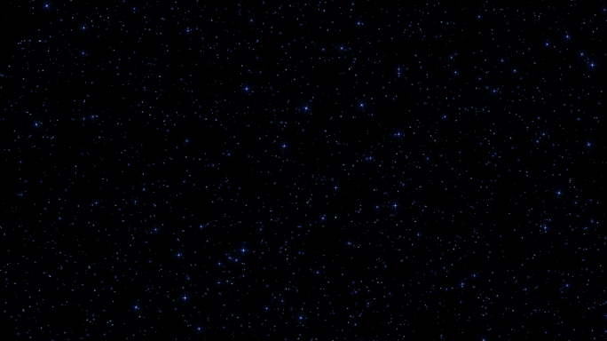 4K无缝循环闪烁星空背景视频