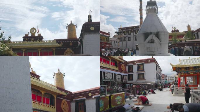 西藏大昭寺素材