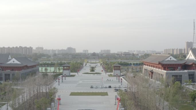 菏泽郓城古城3航拍