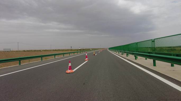 高速公路施工路段行车记录
