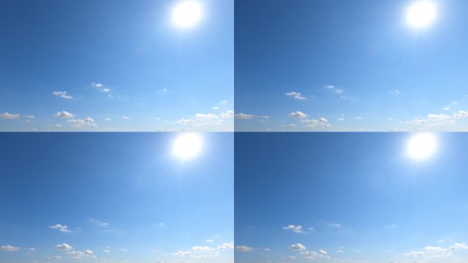 太阳炎热夏天炙烤三伏天大太阳高温烈日