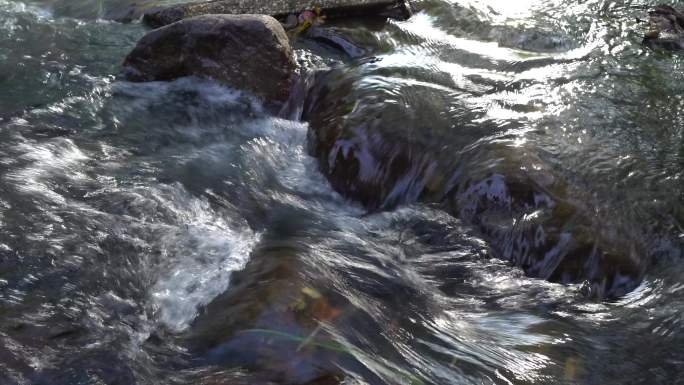 山涧溪流视频