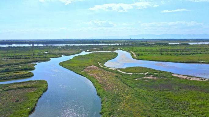 黄河河套流域-湿地生态建设