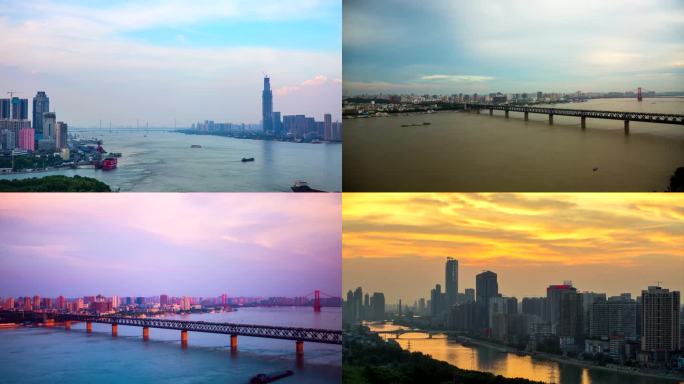 长江大桥 延时 风景 移轴