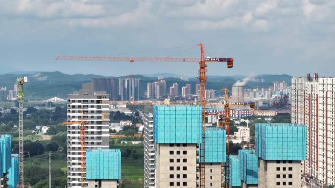 沈抚示范区 城市群 房地产 工地