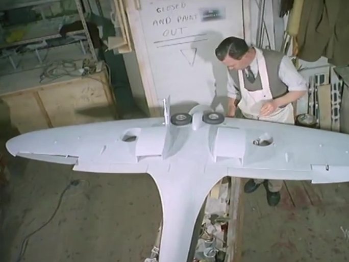 60年代飞机模型制作