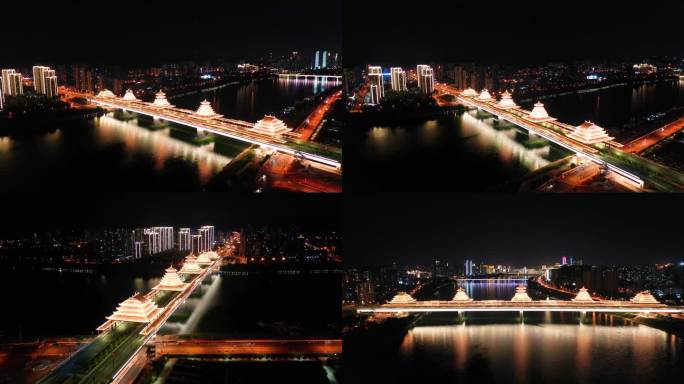柳州凤凰岭大桥夜景
