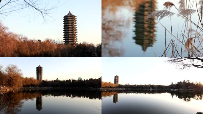 北京大学未名湖博雅塔