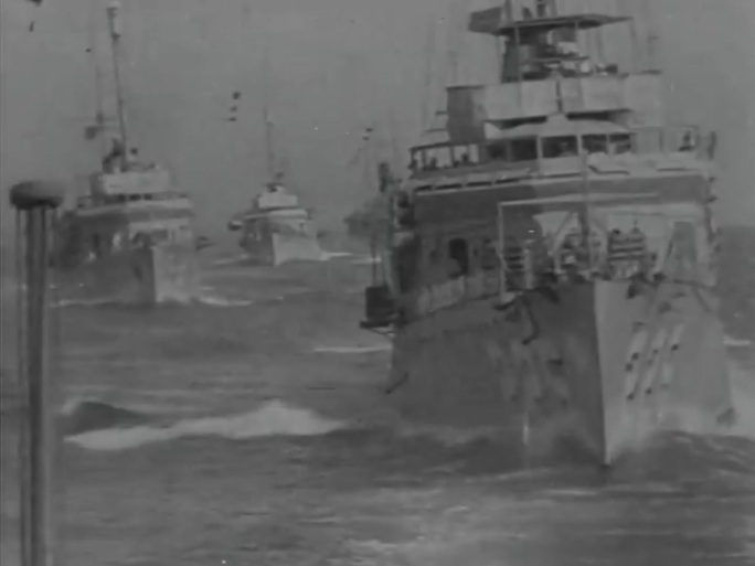 日本舰队抵沪 30年代日本入侵上海