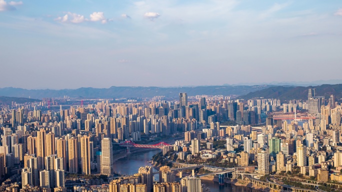 重庆100上看城市全景