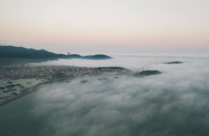 航拍汕头南澳岛延时