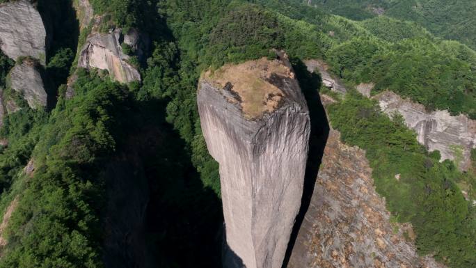 4K高视角航拍湖南崀山风光