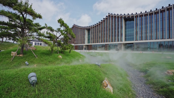 上海人文松江艺术中心园区植物景观设计