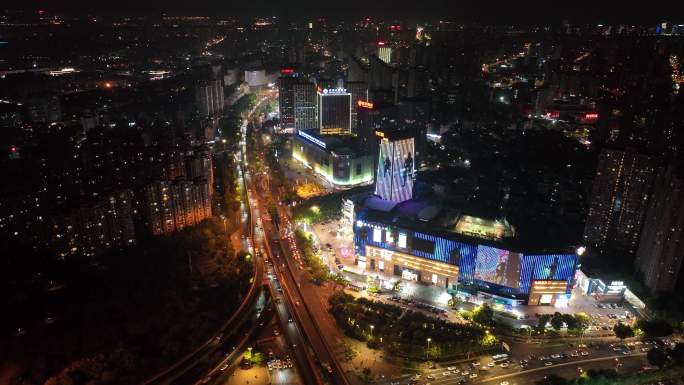 福州仓山购物中心夜景