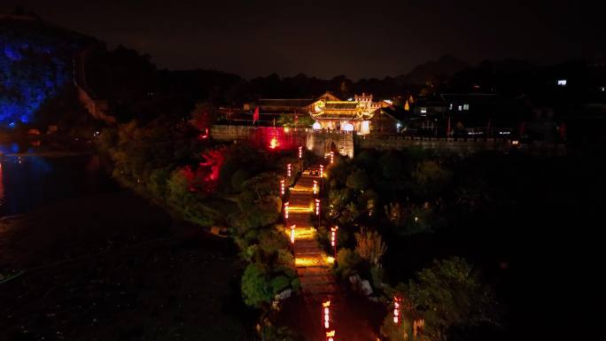 青岩古镇夜景03