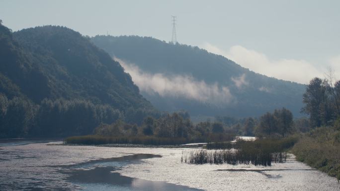 社河 河流 山水