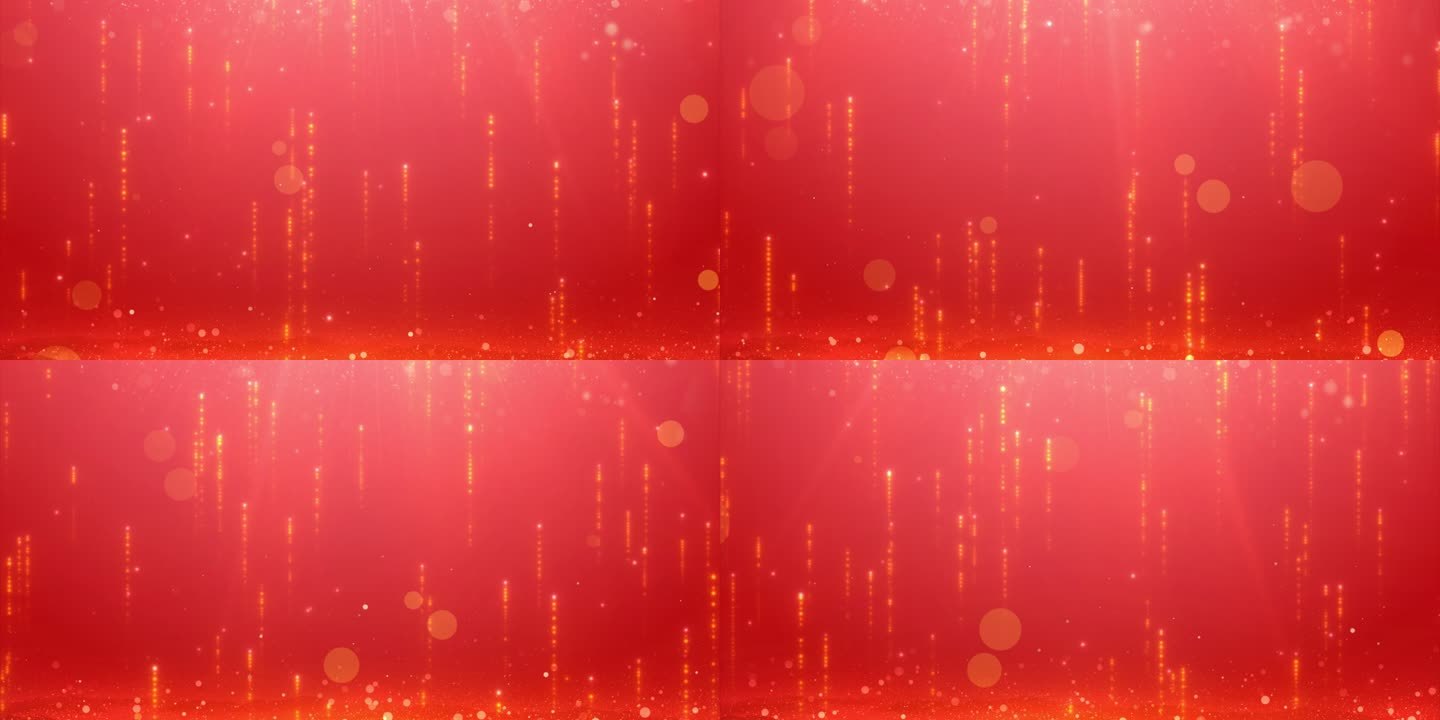【4K】红色粒子视频背景素材