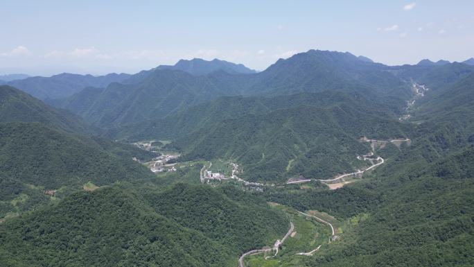 航拍祖国巍峨大山高山山川 (2)