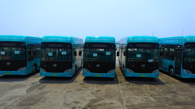 新能源公交车 公共交通  新能源车
