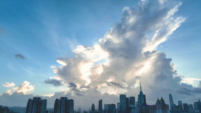 深圳航拍大景  企业宣传片 深圳日出