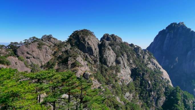 黄山风景空镜