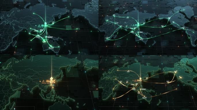 大气科技全球布局世界地图区位