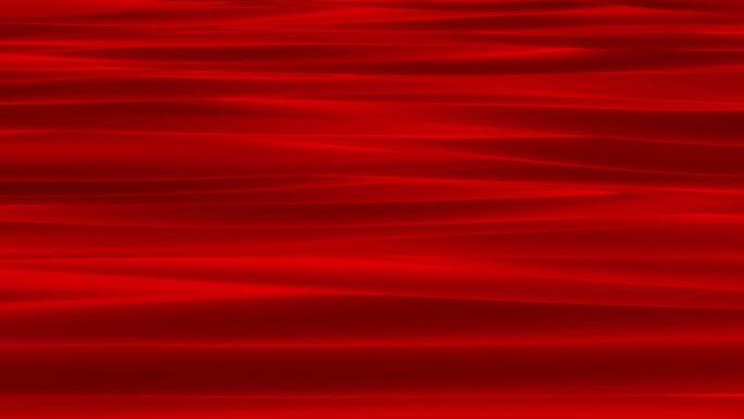 4K红色绸缎红布丝绸飘舞起伏背景无缝循环