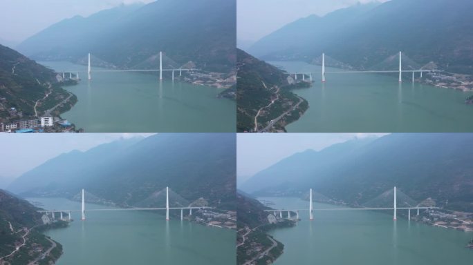 宜昌大桥航拍