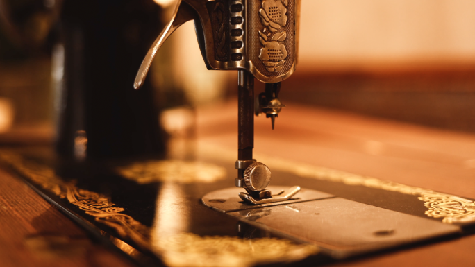 4k 缝纫机 裁缝  针车 回忆 老物件