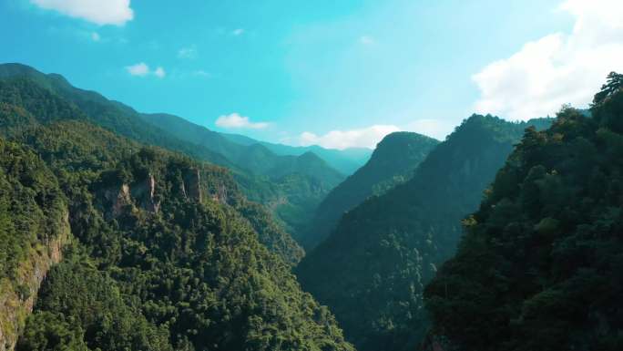 瀑布高山 国家森林公园 邵阳白水溪景区