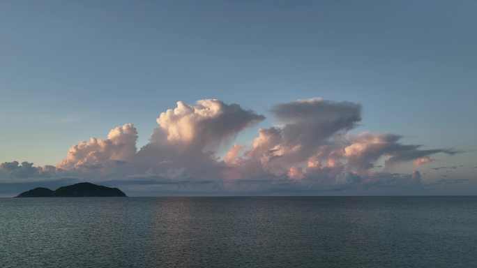 洲仔岛海平面