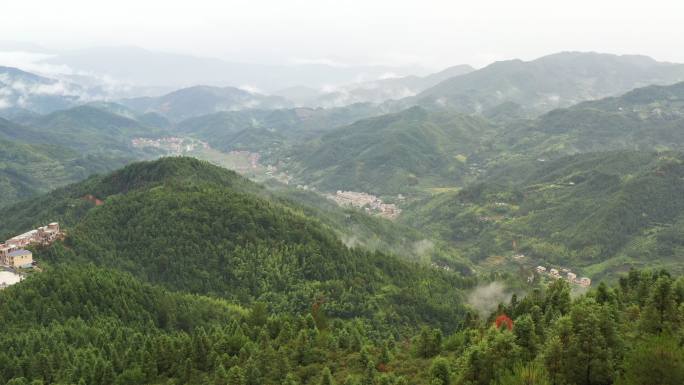 江西遂川4K山村航拍